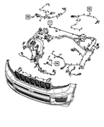 68548838AB - Electrical: Headlamp To Dash Wiring for Mopar Image