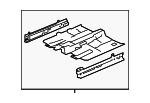 65100TXM315ZZ - Body: Front Floor Pan for Honda: Insight Image