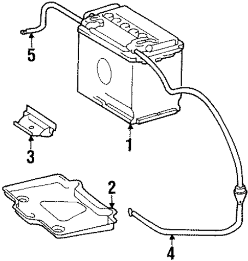 Battery for 1994 Mercedes-Benz E500 #0
