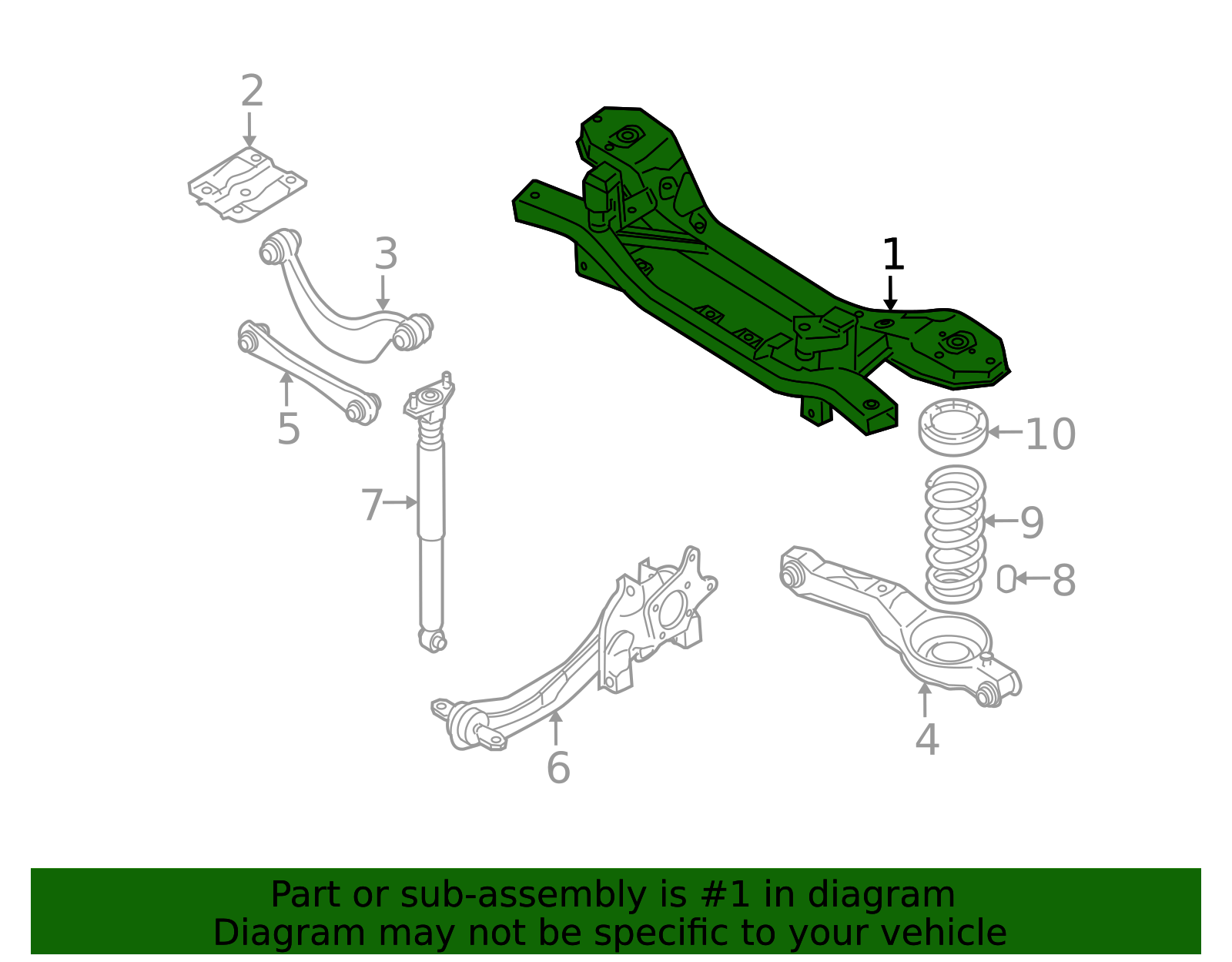 みなページ C513-28-800B - Cross-Member - 2006-2015 Mazda 5 | Mazda Swag