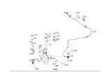 2048690520 - Windshield Washer System, Emergency Equipment: Liquid Reservoir for Mercedes-Benz Image