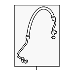 5QF816721AR - : Pressure Hose for Audi: Q3 Image