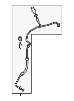 5QF816741C - : Pressure Line for Audi: Q3 Image