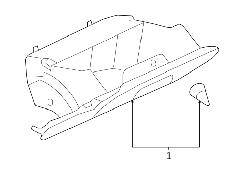 Glove Box for 2007 Chevrolet Monte Carlo #0