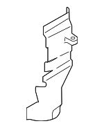 51747455613 - : Air Guide for Mini: Cooper Image