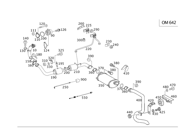 933008145 - Exhaust System: Screw for Mercedes-Benz: 190, 190C, 190D, 190DC, 190E, 200, 200D, 220b, 220D, 220Sb, 230, 230SL, 240D, 250C, 250S, 250SE, 250SL, 260E, 280, 280C, 280CE, 280E, 280SE, 280SL, 300CE, 300E, 300SD, 300TD, 300TE, 400E, 400SE, 400SEL, 450SE, 450SEL, 500E, 500SEC, 500SEL, 600, 600SEL, C220, C230, E420, E430, G55 AMG, G550, G550 4x4, G63 AMG, G65 AMG, S420, S430, S55 AMG Image image