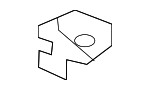 90666SDAA01 - Body: Emblem Clip for Acura Image