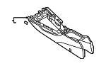 8W1863241D6PS - Body: Center Console for Audi: A4, A4 allroad, A4 Quattro, A5 Quattro, A5 Sportback, RS5, RS5 Sportback, S4, S5, S5 Sportback Image