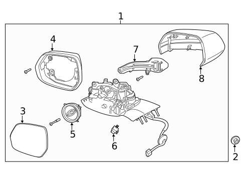 Mirrors for 2024 Lincoln Aviator #0