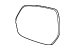 LC5Z17K707E - Body: Mirror Glass for Lincoln: Aviator Image