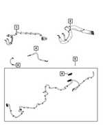 68567000AB - Electrical: Battery Positive Wiring for Jeep: Grand Cherokee Image