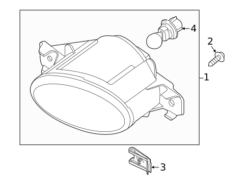 Fog Lamps for 2017 Nissan Murano #0