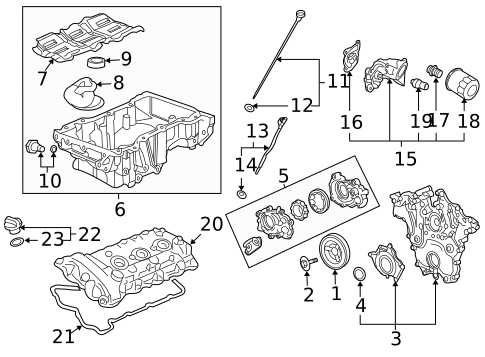 Engine for 2009 Pontiac G6 #1