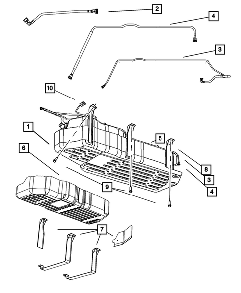Fuel Tank for 2008 Jeep Grand Cherokee #0