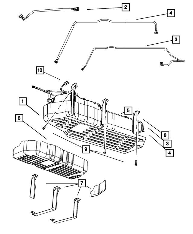 « 68025106AC –  : Carburant RÉservoir pour Mopar Image »