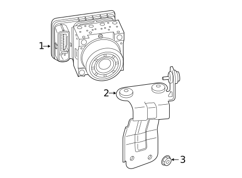 ABS Components for 2019 Kia Forte #0
