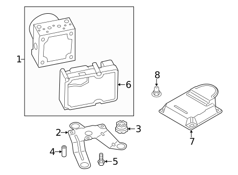 ABS Components for 2016 BMW X4 #0