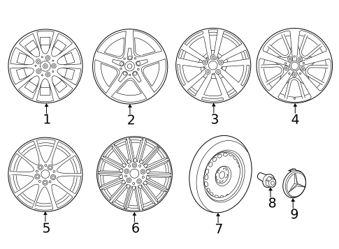 Wheels for 2018 Mercedes-Benz SLC 300 #0