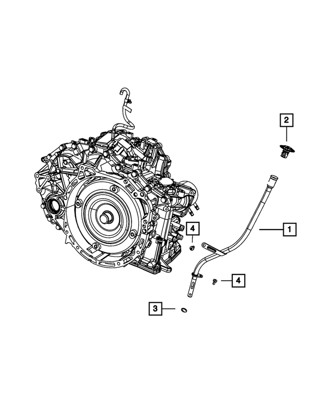 5273944AA - CVT2; Variable Speed; Automatic Transaxle: Oil Filler Cap for Mopar Image