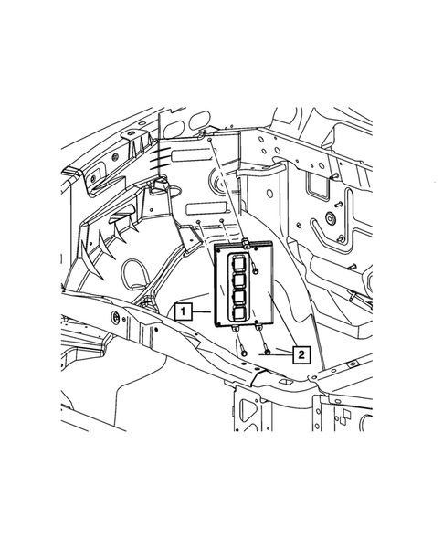 Single Board Engine Controllers for 2007 Dodge Dakota #0