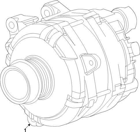 Alternator for 2025 GMC Canyon #0