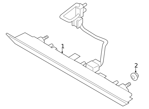 High Mount Lamps for 2021 Lincoln Corsair #0