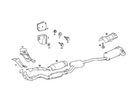 2016800222 - Exhaust System: Screening for Mercedes-Benz: 190E Image