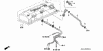 91405PM5004 - Engine: CLAMP, TUBE (D17) for Honda Image