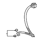 1K6857806ADRAA - Electrical: Outer Belt Assembly for Volkswagen: Golf, Golf R, GTI, R32, Rabbit Image