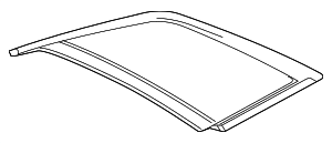 20952769 - : Part# 20952769 Driver Side Quarter Window for Cadillac: CTS Image