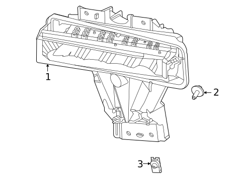Fog Lamps for 2021 Ford F-250 Super Duty #1