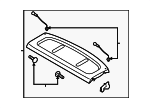 85910H9000WK - : Cargo Cover for Kia Image