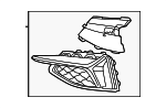4K8807647A9B9 - Body: Outer Grille for Audi Image image