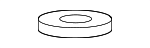 90551SAA000 - Suspension: Washer for Honda: CR-Z, Fit, HR-V, Insight Image