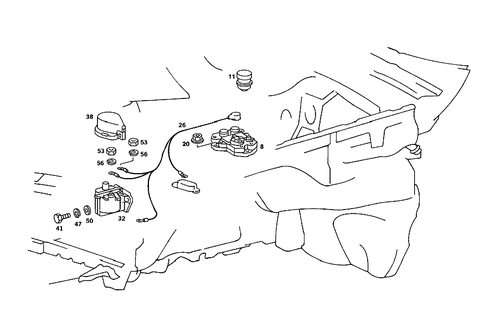 Ignition System for 1988 Mercedes-Benz 560SEC #0