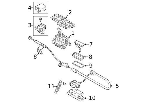 Front Console for 2022 Audi SQ7 #2