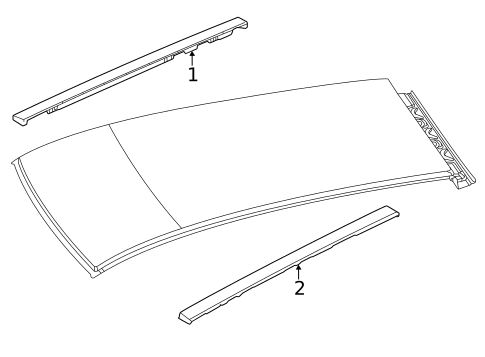 Exterior Trim - Roof for 2024 Dodge Hornet #0