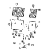 68566474AB - Interior Trim: Torx Head Screw for Jeep: Grand Wagoneer, Wagoneer Image