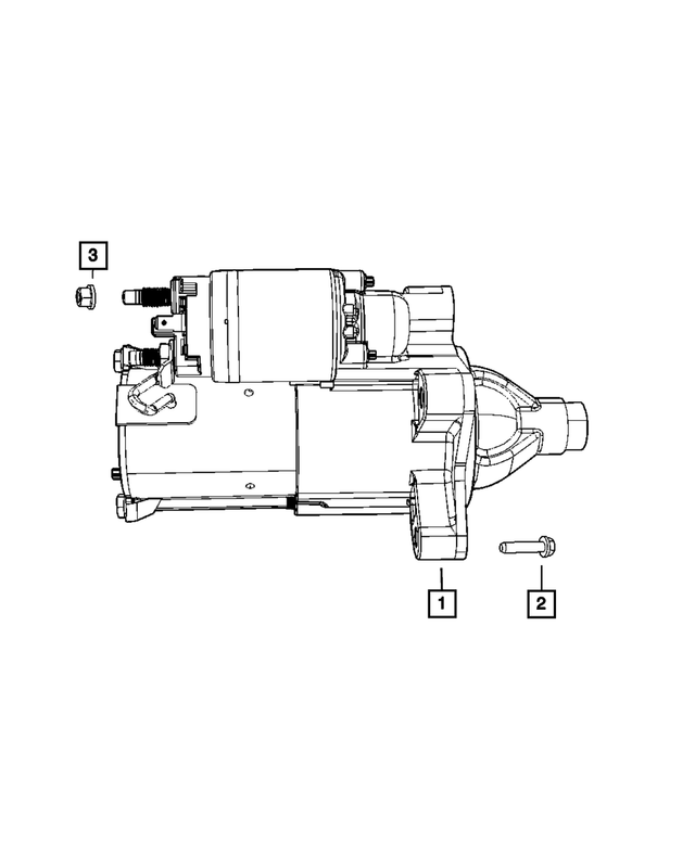 6101986 - Electrical: Hex Head Screw And Washer for Mopar Image