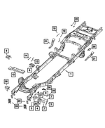 68360057AC - : Track Bar Bracket for Mopar Image