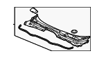 74200T90A02 - Body: Cowl Grille for Honda Image
