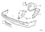 51111861258 - : Bracket Center for BMW Image