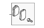 4M8698451C - Brakes: Brake Pads for Audi Image