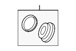 36A698671 - Brakes: Caliper Assembly Seal Kit for Audi Image
