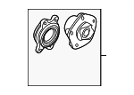 8W0407607A - Brakes: Hub Assembly for Audi Image