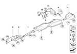 51483425159 - : Heat Insulator Rear Silencer for BMW Image