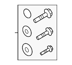 31213125 - : 2003-2014 Volvo XC90 - Step Mount Kit for Volvo: XC90 Image