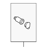 GS4C66290D - Body: Power Outlet for Mazda: 3, 6, CX-5, CX-7, CX-9, RX-8 Image