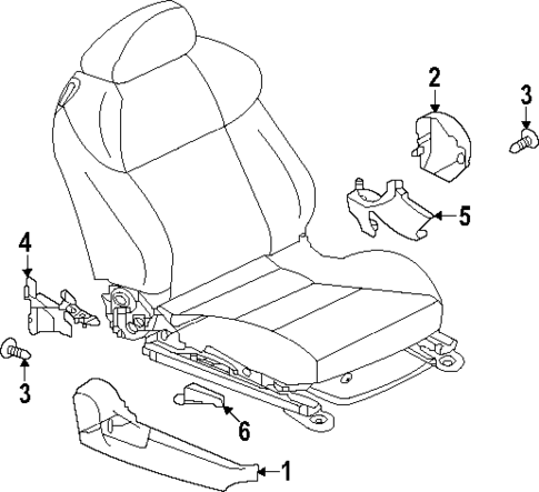 Tracks & Components for 2025 Subaru BRZ #1