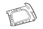 6248060140A0 - Body: Upper Quarter Trim for Toyota Image